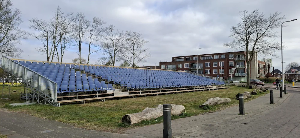 Tribuneplaats Noordwijk buiten