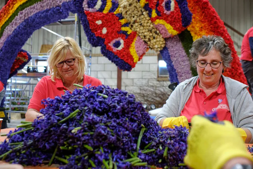 Achter de Schermen van het Bloemencorso - Afbeelding 4