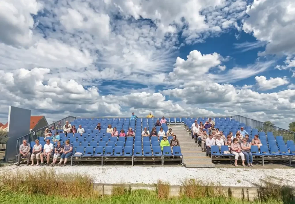 Tribuneplaats Noordwijk buiten